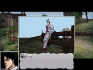 Zeppeli's first appearance in the Phantom Blood PS2 game