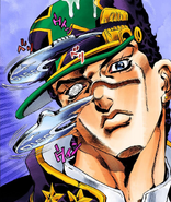 Whitesnake's ability on Jotaro