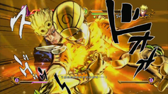 Giorno executing his GHA, ASB