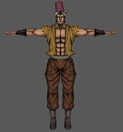 Loggins's model in the background of the Air Supplena Island stage.