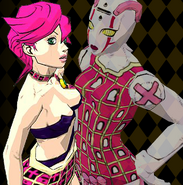 Trish's render for Vento Aureo (PS2)