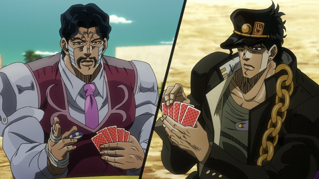 D'Arby vs Jotaro – Zero