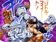 Little Feet's last attack against Narancia