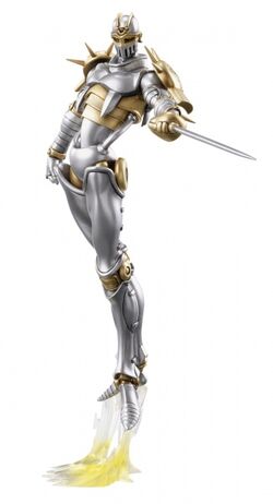 Super Action Statue Silver Chariot Second (Hirohiko Araki Color