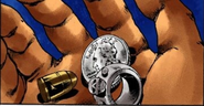 Pucci withholding the symbol of DIO's unorthodox children