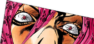 Diavolo shortly before being "killed" by Gold Experience Requiem