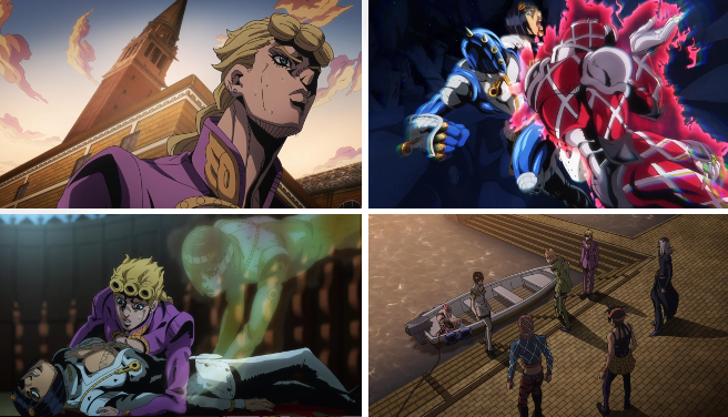 Jojo Part 5 Episode 33 - Flashback - How Diavolo and Polnareff Met !!! 