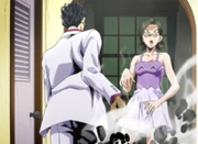 Minako depois de testemunhar Kira vaporizando seu namorado