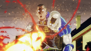 Okuyasu's fatal wound