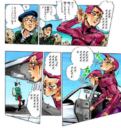 Doppio "receiving" a call.