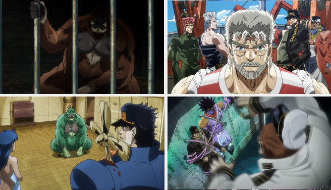 Saga: JoJo's Bizarre Adventure Stardust Crusaders (parte 3, 2ª temp.)