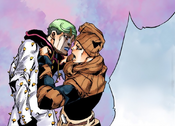 Aisho hurle sur une illusion de Jobin