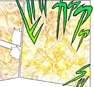 Draining power from throughout Morioh