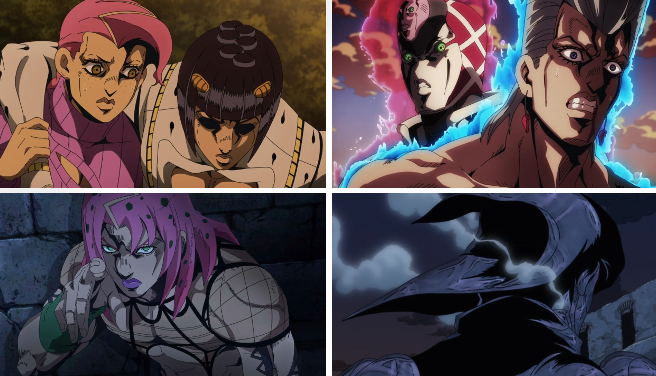 Jojo Part 5 Episode 33 - Flashback - How Diavolo and Polnareff Met !!! 