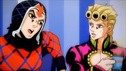 Giorno and Mista featured in an Ultra Jump TV ad