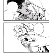 Tooru stroking Yasuho's hand