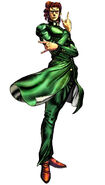 Kakyoin's render in All-Star Battle