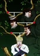 A árvore genealógica Zeppeli no universo original