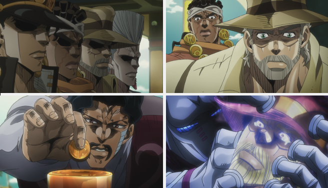 D'Arby vs Jotaro – Zero