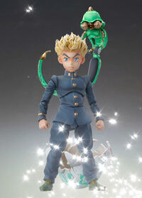 JoJo's Bizarre Adventure Heaven's Door Action Figures, Rohan Kishibe,  Medicos Originais, 16cm