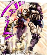 Lisa Lisa tricked and defeated by Kars