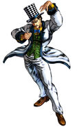 Zeppeli as he appears in All-Star Battle