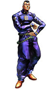 Okuyasu's render for All-Star Battle (PS3)