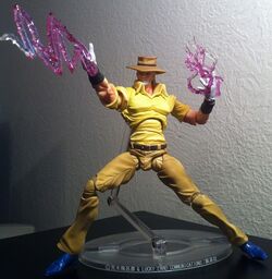 Miniature with Acrylic Stand (Joseph Joestar & Hermit Purple