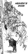 Rohan attacks Ikkyu.