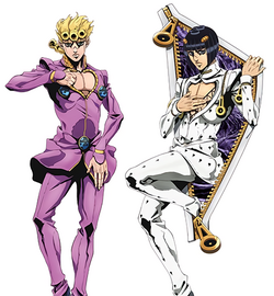 Characters appearing in JoJo's Bizarre Adventure: Golden Wind Anime