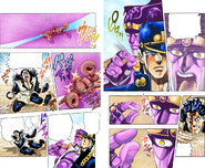 Star Platinum catches Lovers