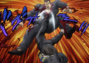 Roses' epic kick