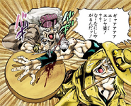 Hol Horse attacked by Enya the Hag