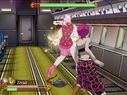 Часть 8-1, сражение с Notorious B.I.G, Vento Aureo