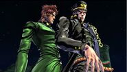 Introducción de dúo junto con Kakyoin.