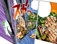 Hidden knife within Toyohiro's calluses.