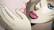 Aya is closely watching Yukako's face