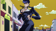 Josuke's final pose