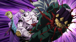 Kono Dio Da! Explosion=Killer Queen Touch! MUDA MUDA MUDA WRYYY