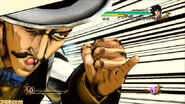 Zeppeli executing his GHA, ASB