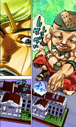 Revealing his Stand, Ozon Baby, to Jobin