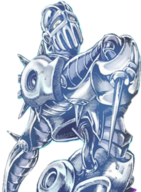 Daily Stardust Crusaders on X: Stand: Silver Chariot User: Jean Pierre  Polnareff Stats: Destructive Power- C Speed- A Range- C Persistence- B  Precision- B Developmental Potential- C  / X