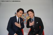 Araki with Shōsuke Tanihara on King's Brunch