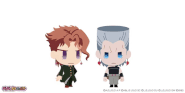Chibi kakyoin and polnareff.gif (221 KB) Chibi kakyoin and polnareff
