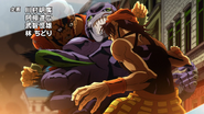 Formaggio and Little Feet attacking Narancia in Uragirimono no Requiem