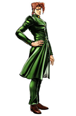 Kinda crazy how stone ocean has lines like kakyoins scars, glasses like  his, big titty small waist like his so they still buff, the werid shoulder  joints, not to mention how both