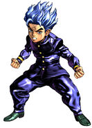 Koichi's render in All Star Battle