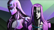 Moody Blues & Abbacchio in Fighting Gold