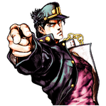 Jotaro Menu Art