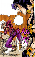 Doppio being yelled at by Risotto.